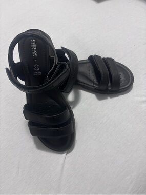 Geox' Black Breathable Sandals